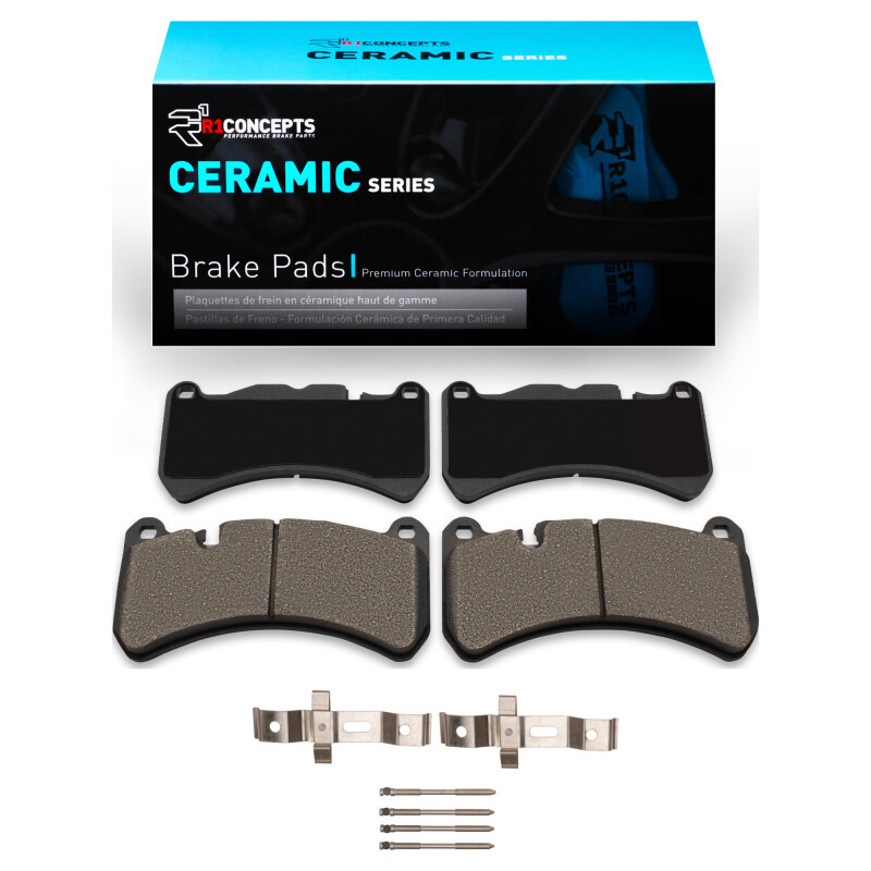 Mercedes-Benz SLK55 AMG Brake Pads - Front - R1 Concepts - Ceramic Pads - `05-`11
